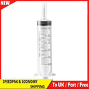 60ml Reusable Plastic Syringe Liquid Nutrient Feeding Injector for Animal Lab