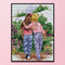 14CT Full Cross Stitch Good Friends Stamped DIY Embroidery Home Decoration Gifts
