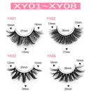 Eye Extension Tools False Eyelashes Fluffy Messy 8-25mm Lashes 6D Faux Mink