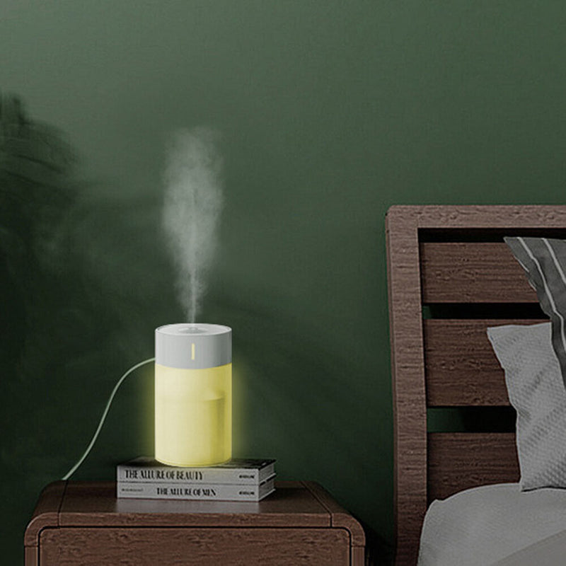 260ml Portable Air Humidifier Ultrasonic Small USB Aroma Essential Oil Diffuser