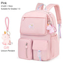 #A Student Book Bags Casual Travel Women Rucksacks Daypacks with Pendant ?