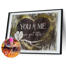 5D DIY Full Drill Diamond Painting LOVE Cross Stitch Mosaic Craft Kit Wall Ar