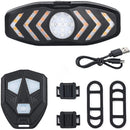 USB Bike Rear Lights LED Indicator Bicycle Taillight Turn Signal Light