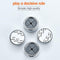 2xPush In Tea Towel Holder Grip Hook CHROME Self-Adhesive Kitchen Cloth Cl hot.