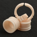 100pcs Silicone Tattoo Ink Cups Finger Ring Pigment Holder Container (M)