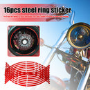 18 Inch Reflective Car Motorcycle Wheel Rim Stripe Stickers Universal 16 Pack