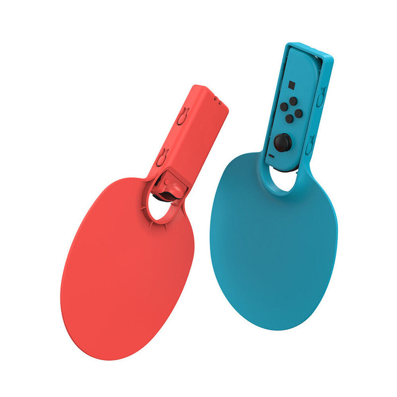1 Pair Table Tennis Racket Gaming Controller Hand Grips for Switch OLED