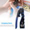 Multifunction Connector Crimping Plier Wire 8P/CAT5E/CAT5/CAT6 Crystal Head Clip