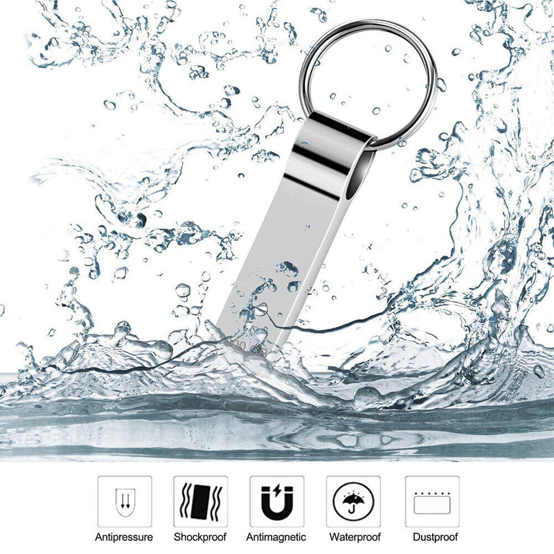 1TB Waterproof USB Flash Drive Portable External Memory Storage Pen Stick