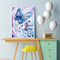 5D Crystal Drill Diamond Painting DIY Mosaic Kits (DZ516 Butterfly Girl)