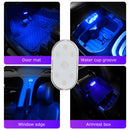 Car LED Touch Lights Wireless Auto Roof Reading Lamps for Door Trunk Storage Box