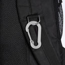 6pcs Outdoor Camping Carabiner Clip Climbing Quick Hanging Buckle (Black)