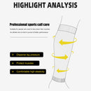 1 Pair Breathable Sports Football Shin Guard Leg Socks Pads (Yellow Kids) Newly
