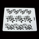 DIY Embossing Scrapbooking Layering Stencils Painting Paper Card Flower