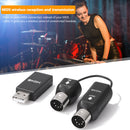 MIDI Wireless Guitar System Receiver Transmitter for Piano Stage Performanc