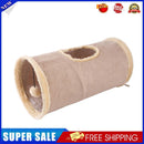 Cat Tunnel Funny Pets Kitten Indoor Play Tunnel Tubes Puzzle Toys (Grey)