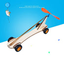 Rubber Band Power Car DIY Science Experiment Kits Fun School Project Gift