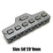 6 Ports Wire Connector Distribution LED Terminal Block Cable Splitter (B)