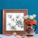 Ink Flower Oil Paint By Numbers Kit DIY Acrylic Painting for Adults Frameless