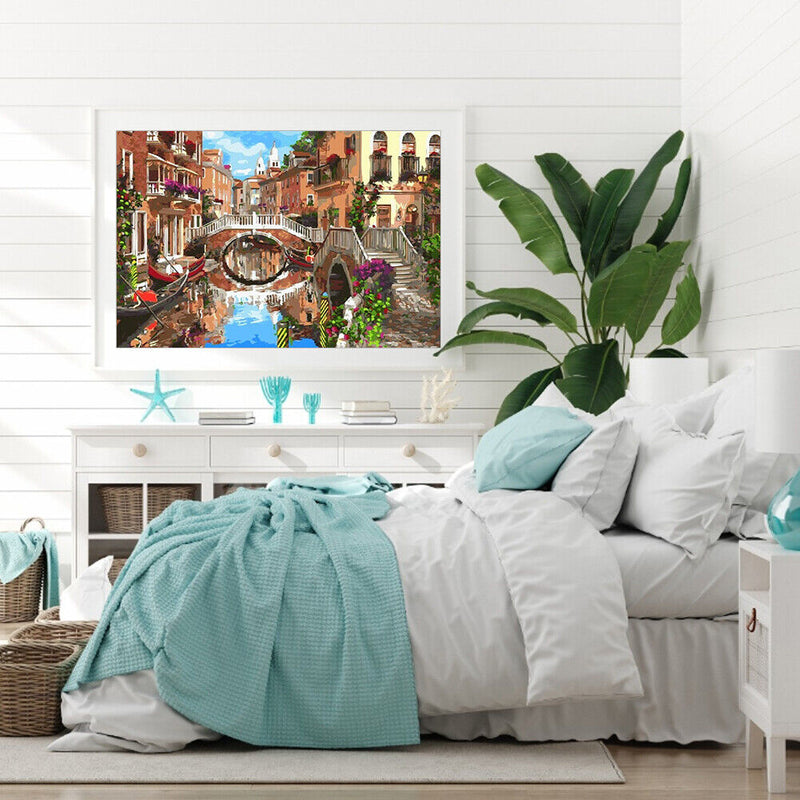 Venice 50x40cm Oil Paint By Numbers Picture DIY Painting M684
