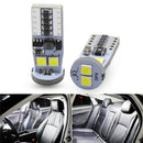 COB 3030 6SMD 12V Car LED Reading Bulbs T10 W5W Dome Map License Plate Light
