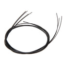2 Sets Strings Nylon Black Transparent Replacement Part for Ukulele Guitar