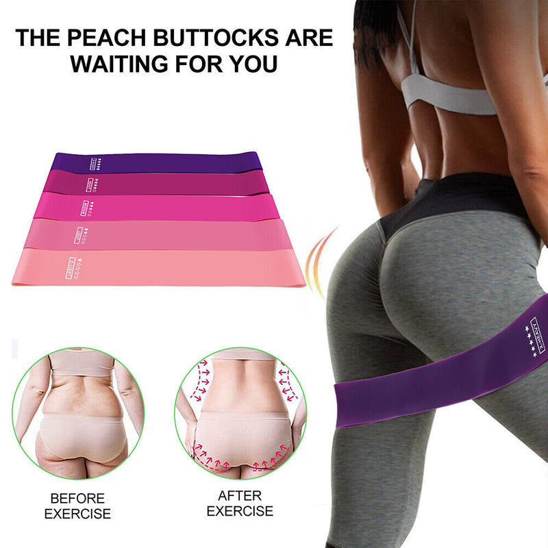 Emulsion Fitness Stretch Band Lightweight Unisex Tension Band Sports Accessories