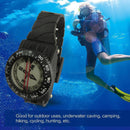 50m Diving Compass Underwater Cave Camping Compass With Wrist Strap Diving Watc&