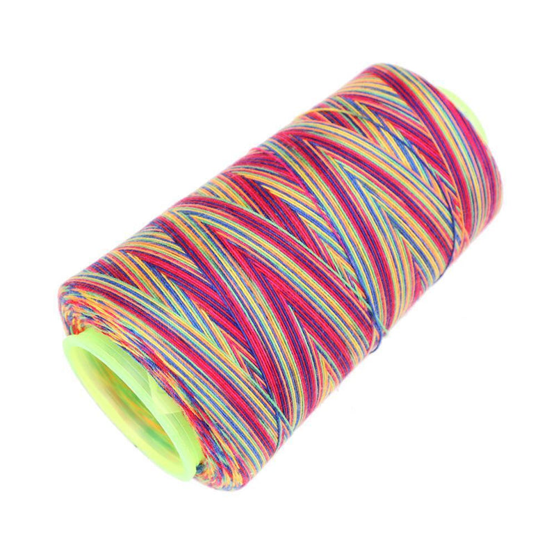 Rainbow Cross Stitch Sewing Threads Textile Yarn Woven Embroidery Line(A) Newly