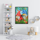 5D Diamond Painting Gnome Full Round Drill Rhinestone DIY Crafts Mosaic Pic