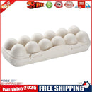 Egg Tray Holder Home Storage Box Kitchen Fridge Container Organizer (Khaki)