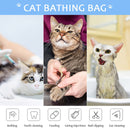 1pcs Adjustable Cat Bathing Bag No Scratching Adjustable Pet Nail Cutting Bag