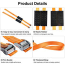 PU Anti-Skid Car Tire Traction Blocks Emergency Snow Mud Sand Tire Chain Straps