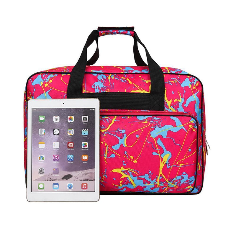 Unisex Large Capacity Sewing Machine Travel Storage Bags+Tool Bags (Red)