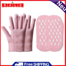 2 Pairs Moisturizing Gel Spa Gloves Socks Set Soft Repair Cr