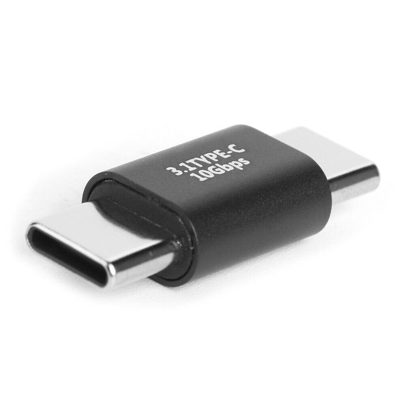 USB Type C to USB Type C Adapter 10Gbps 100W PD Male to Male Converter