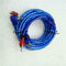 8GA Car Amplifier Install Wiring Kit Audio Subwoofer RCA Z8P2 Power x AMP F1B8
