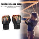 2pcs Boxing Fighting Gloves Kids Muay Thai Sparring Kickboxing Flame Gloves