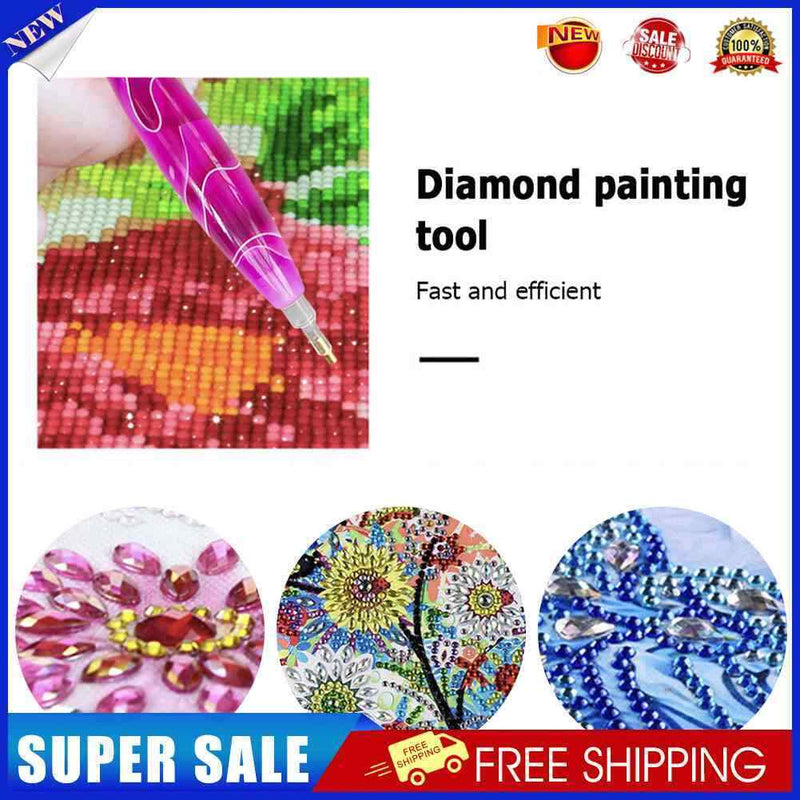 #A Two Heads Diamond Painting Tool Multifunction Point Drill Pen Set Replaceme
