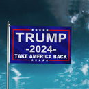 Donald Trump Flag Banner America 2024 Voting for Outdoor Yard Bunting 90x150cm