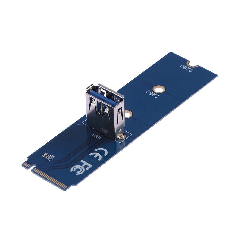 M.2 NGFF to USB 3.0 PCI-E X16 Card VGA Graphics GPU Card Extension Riser