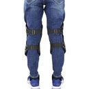 PU Leather Knee Support Motorcycle Knee Pads Leg Protectors Knee Leg Cover