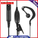 JUNERAIN Single Headphones with PTT Microphone for Baofeng BF-9700 Towels BF-UV9R