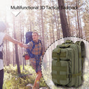 30L Outdoor Sports Waterproof Backpacks Large Storage Rucksack (Army Green)