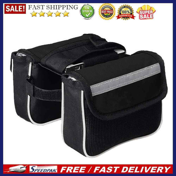 Bicycle Bag Front Tube Rainproof Bike Pouch Phone Case MTB Cycling Accessor