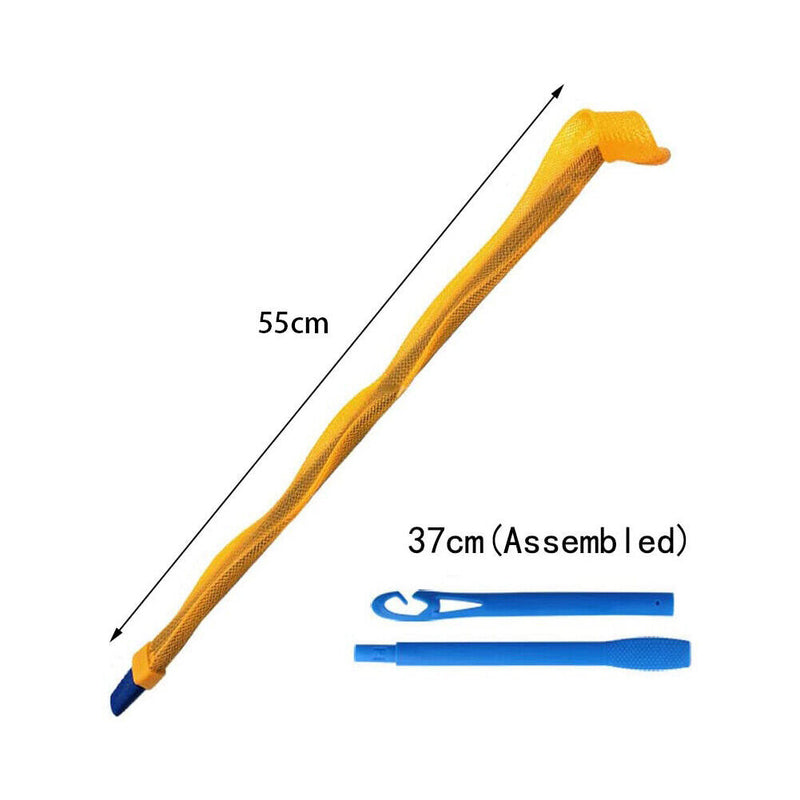 Snail Shape Hair Rollers with Stick Bendy Hair Roller DIY Hair Styling Accessory