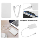 2.5in USB3.0 SATA Box 3TB HDD Hard Drive SSD External Enclosure Case (B)