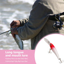 9cm 7g Fishing Lure Swimbait Floating Hard Bait Minnow Bass Crankbait (C)