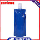 Foldable Portable Outdoor Water Bags Camping Picnic Water Carrier (480 ml)