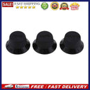 3pcs Plastic Electric Guitar Volume Adjusting Rotary Knob Potentiometer Cap